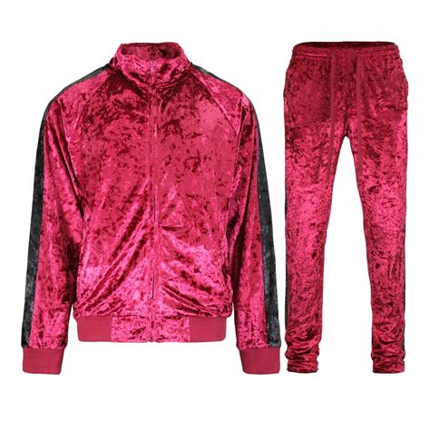 best velvet tracksuits for men.